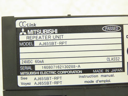 Mitsubishi AJ65SBT-RPT PLC CC-Link System Repeater T-Junction Module Lot of 4