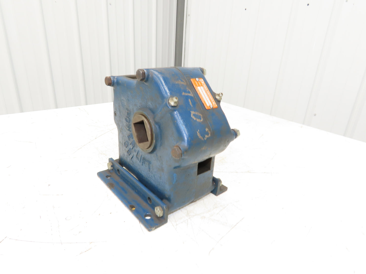 Power Components 3BLSQ11/4A Power-Lift 2:1 Double Gear Rack Actuator 1500 Lbs