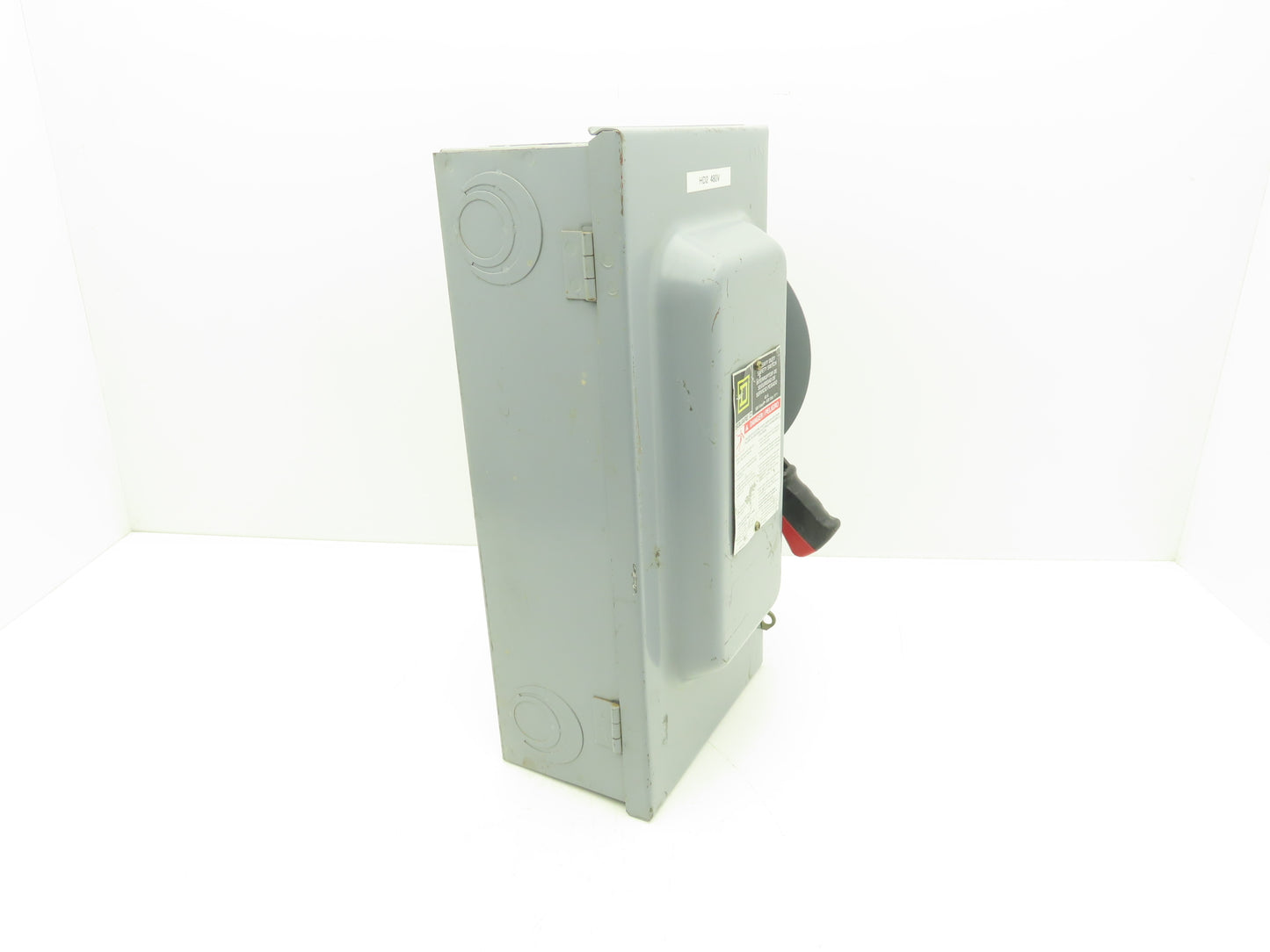 Square D HU362 Safety Disconnect Switch 60A 600VAC 60HP 3Ph Non Fused