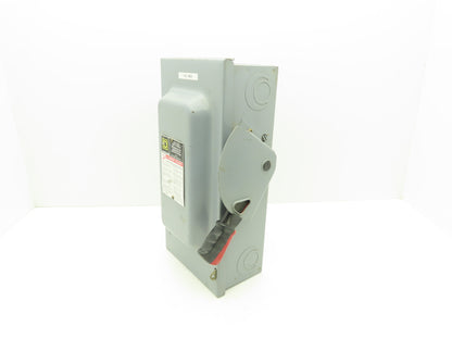 Square D HU362 Safety Disconnect Switch 60A 600VAC 60HP 3Ph Non Fused