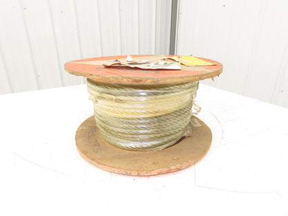 7/16"x 105' Steel Wire Rope Crane Hoist Winch Lifting Cable 6x36