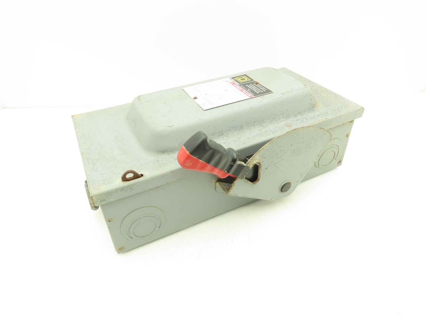 Square D H362N Fused Safety Disconnect Switch 60A 600VAC 600VDC 3 Pole