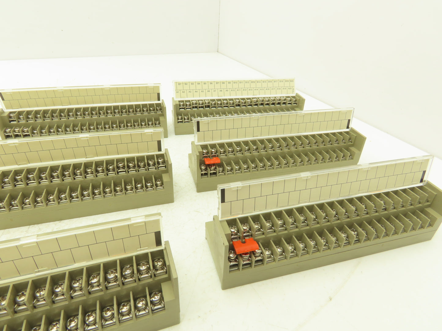 Toyogiken PCN7-4F40 Interface Terminal Block 40-Pin 24V 0.5A DIN Rail Lot of 9