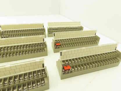 Toyogiken PCN7-4F40 Interface Terminal Block 40-Pin 24V 0.5A DIN Rail Lot of 9