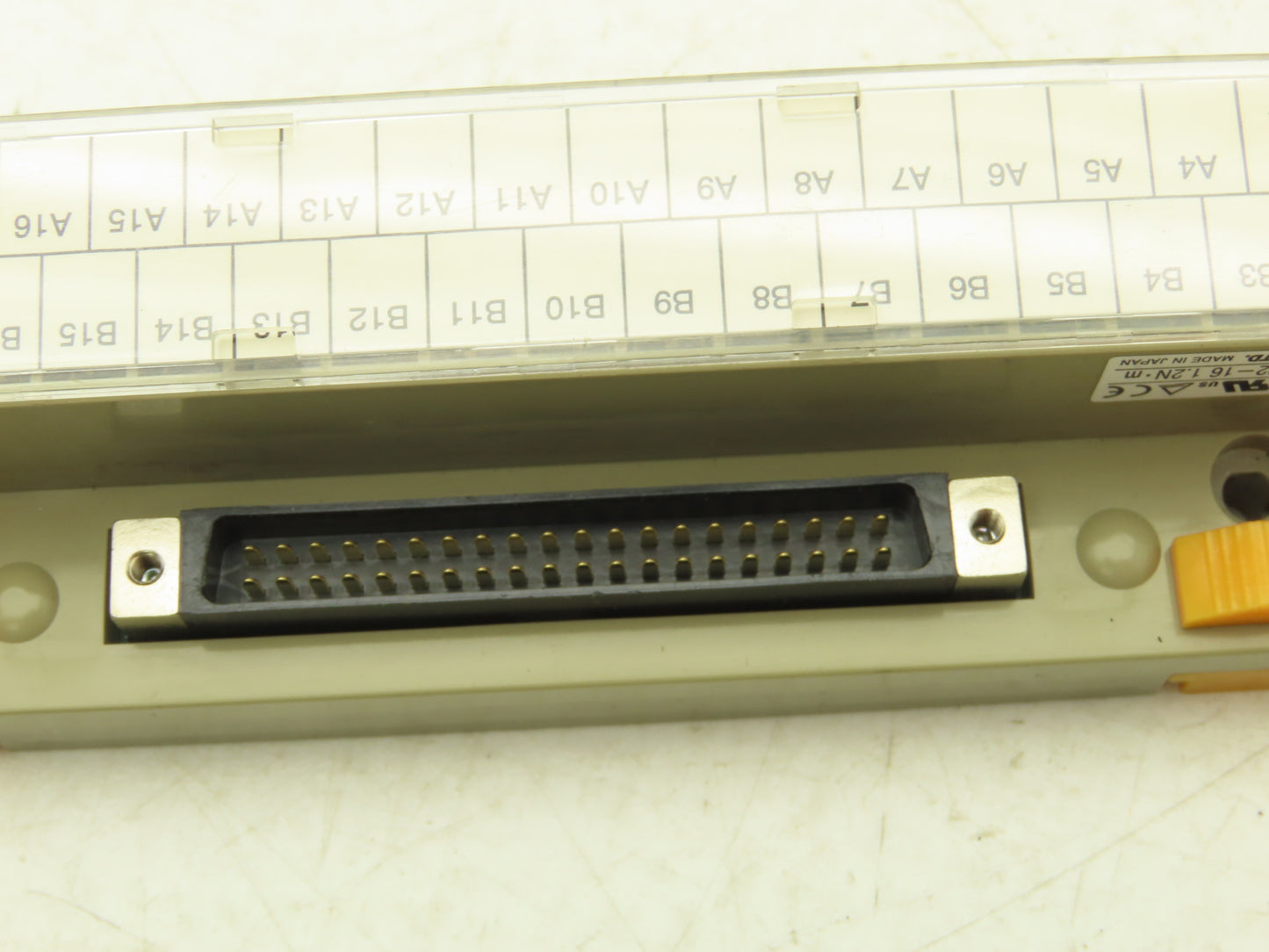 Toyogiken PCN7-4F40 Interface Terminal Block 40-Pin 24V 0.5A DIN Rail Lot of 9