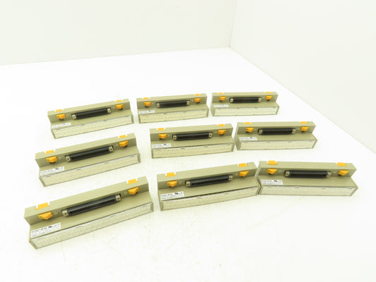 Toyogiken PCN7-4F40 Interface Terminal Block 40-Pin 24V 0.5A DIN Rail Lot of 9