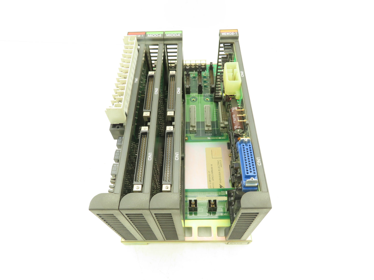 Yaskawa Electric JANCU-MRY01B-1 | JZNCU-MRK09-18 PLC Backplane I/O Assembly