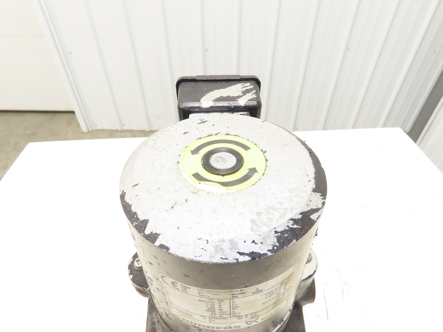 Grundfos MTA90-250A-W-A-B Immersion Coolant Pump 96L/min 10" Depth 460W 220V 3PH