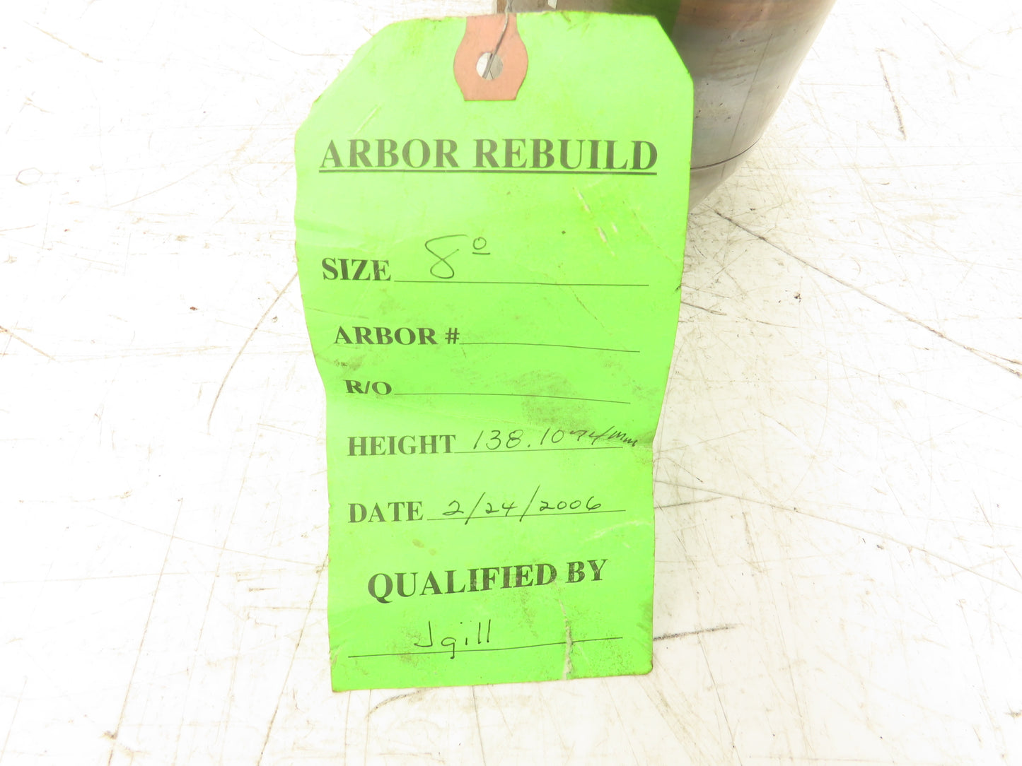 Gleason C5-1452-00 Vers-Grip 3.375" Workholding Arbor Collet Chuck  -Rebuilt-