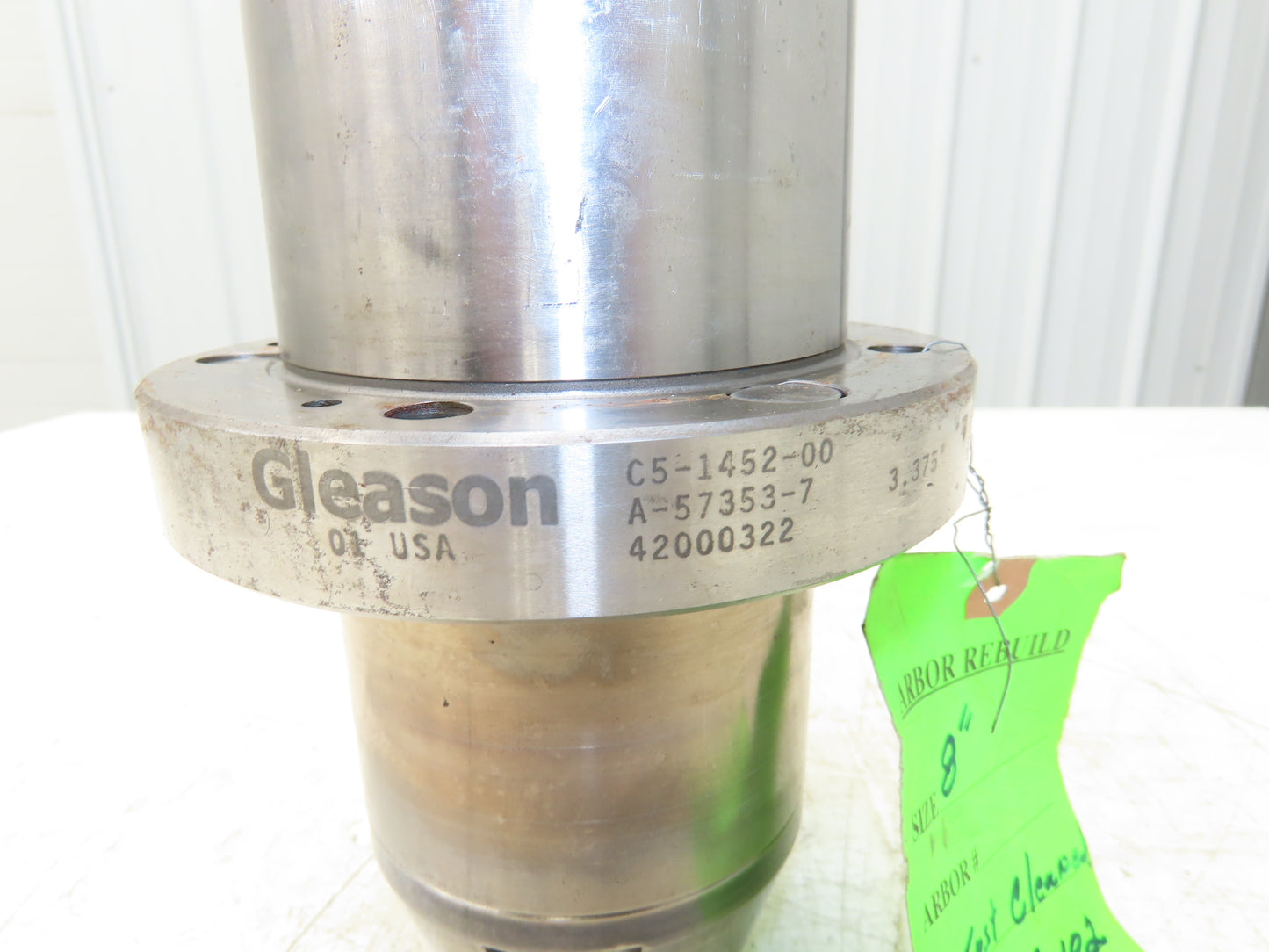 Gleason C5-1452-00 Vers-Grip 3.375" Workholding Arbor Collet Chuck  -Rebuilt-