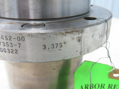 Gleason C5-1452-00 Vers-Grip 3.375" Workholding Arbor Collet Chuck  -Rebuilt-