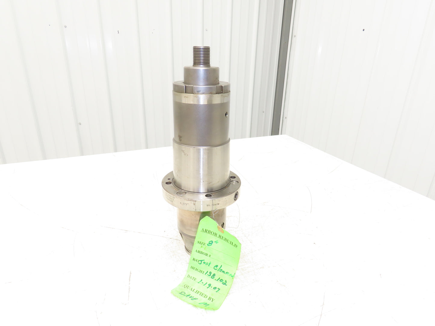 Gleason C5-1452-00 Vers-Grip 3.375" Workholding Arbor Collet Chuck  -Rebuilt-