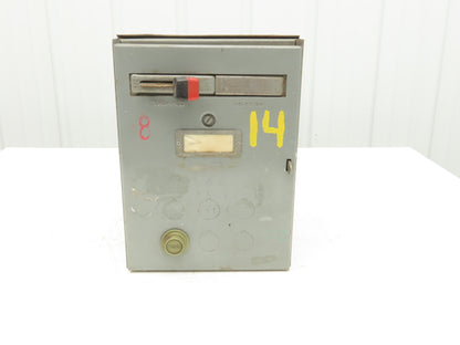 Square D HBS-8536-SBL-120 Combination Motor Starter Fusible 600V 3PH 5HP