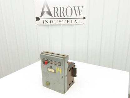 Square D HBS-8536-SBL-120 Combination Motor Starter Fusible 600V 3PH 5HP