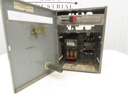 Square D HBS-8536-SBL-120 Combination Motor Starter Fusible 600V 3PH 5HP