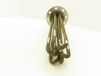 Shinnichi Dennetsu FUS Immersion Tank Heater 18" Element 3PH 200V 10Kw