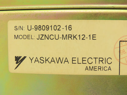 Yaskawa JANCU-MRK12-1E Motoman Control System Chassis Rack w/Expansion Cards