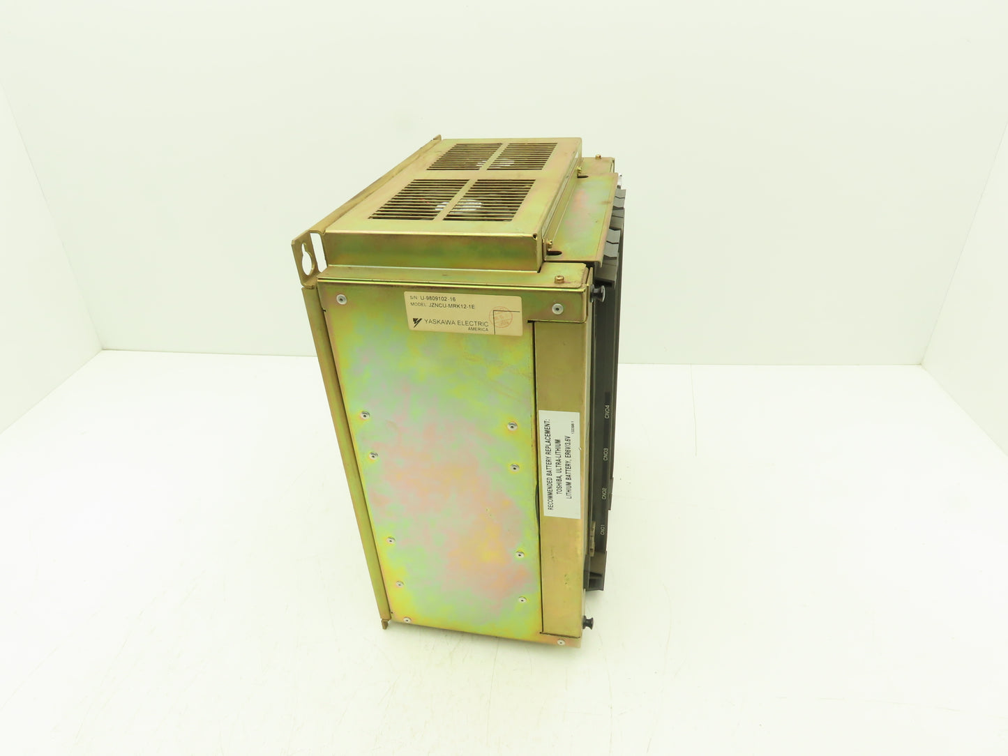 Yaskawa JANCU-MRK12-1E Motoman Control System Chassis Rack w/Expansion Cards