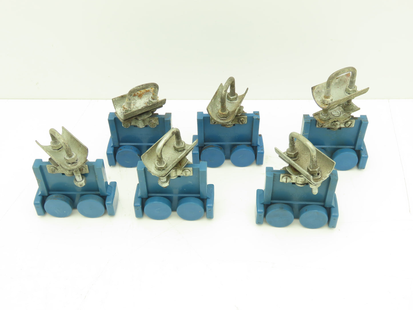 Gorbel 0535 Festoon Cable Trolley Bridge Crane S250 Rail  Lot of 6