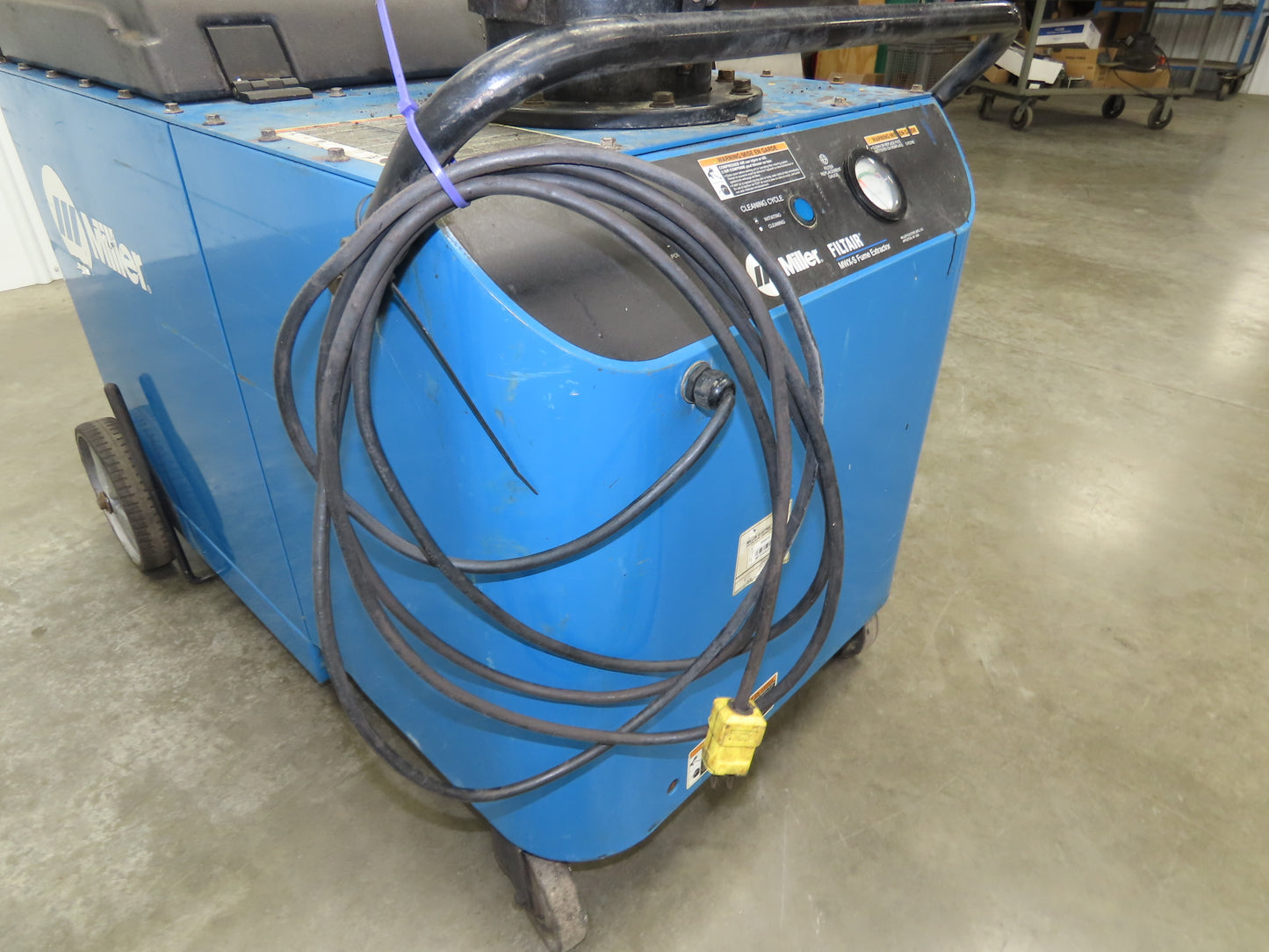 Miller Filtair MWX-S Welding Fume Extractor Mobile 115V 1Hp 7' Arm
