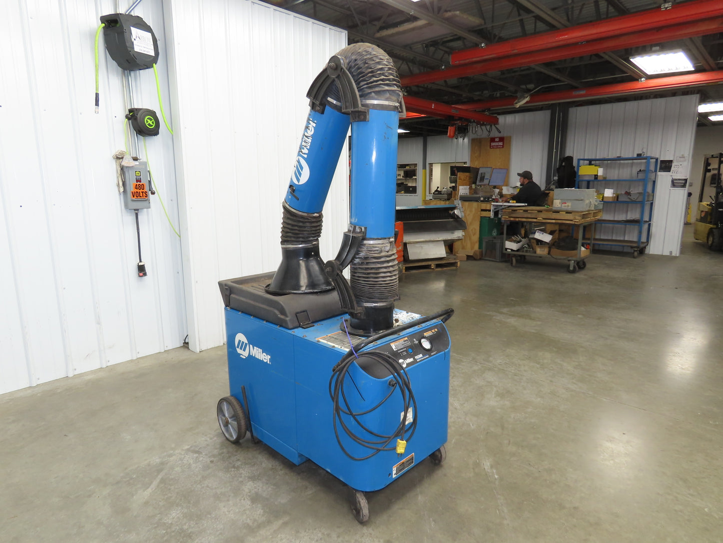 Miller Filtair MWX-S Welding Fume Extractor Mobile 115V 1Hp 7' Arm