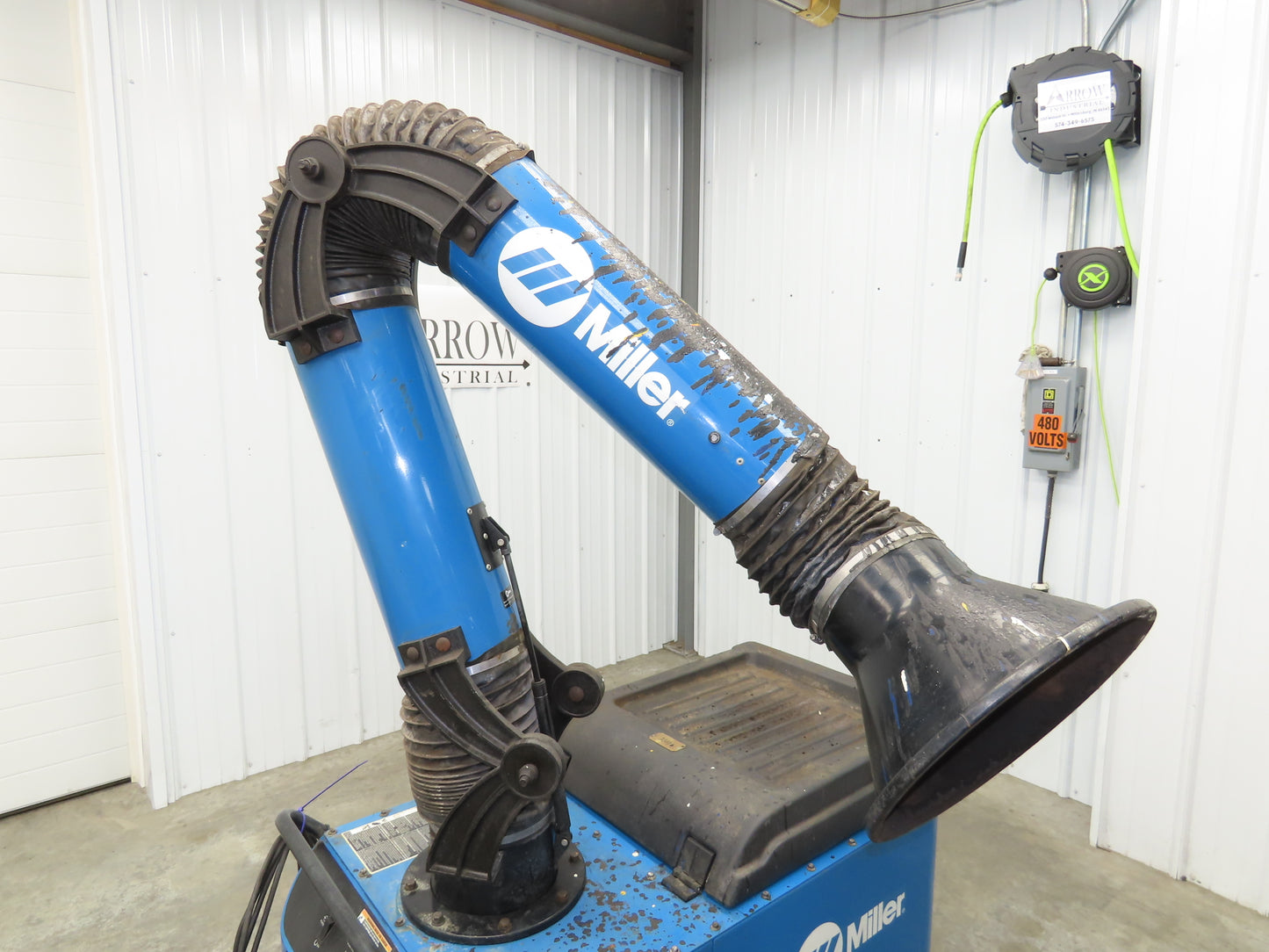 Miller Filtair MWX-S Welding Fume Extractor Mobile 115V 1Hp 7' Arm
