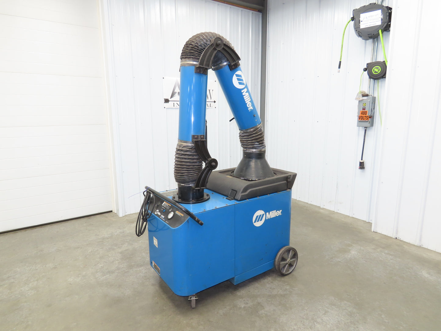 Miller Filtair MWX-S Welding Fume Extractor Mobile 115V 1Hp 7' Arm