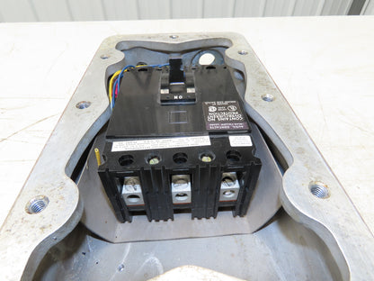 Square D H-100-XFA Explosion Proof Circuit Breaker Switch Enclosure 100A 600VAC