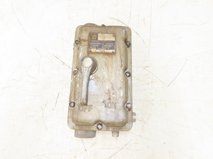 Square D H-100-XFA Explosion Proof Circuit Breaker Switch Enclosure 100A 600VAC
