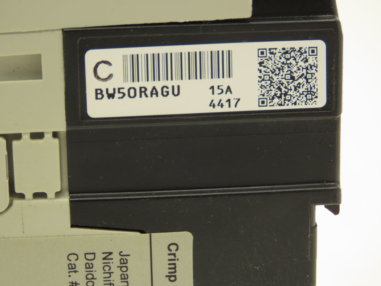 Fuji BW50RAGU3P015 3-Pole Auto Circuit Breaker 15A 500V 3Ph Molded Case Lot of 2