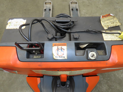 Toyota 8HBW23 Electric Walkie Pallet Jack 4500 lb 45" Forks 8.5" Lift 24V 1250H