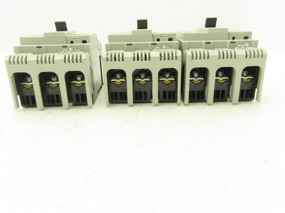 Fuji BW50RAGU3P015 3-Pole Auto Circuit Breaker 15A 500V 3Ph Molded Case Lot of 3