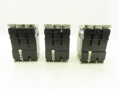Fuji BW50RAGU3P020 3-Pole Auto Circuit Breaker 20A 500V 3Ph Molded Case Lot of 3