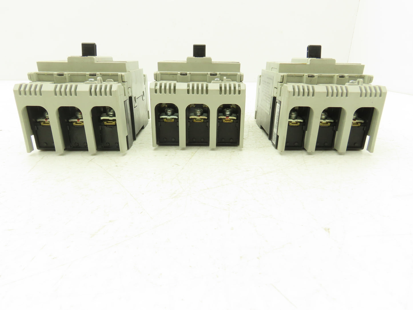 Fuji BW50RAGU3P020 3-Pole Auto Circuit Breaker 20A 500V 3Ph Molded Case Lot of 3
