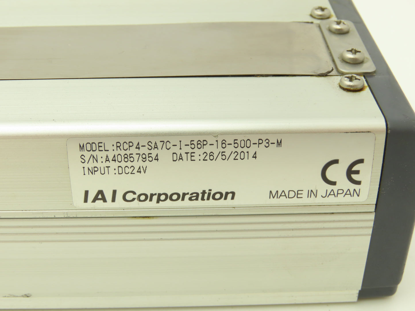 IAI RCP4-SA7C-I-56P-16-500-P3-M Linear Robo Actuator Ball Screw 500mm Stroke