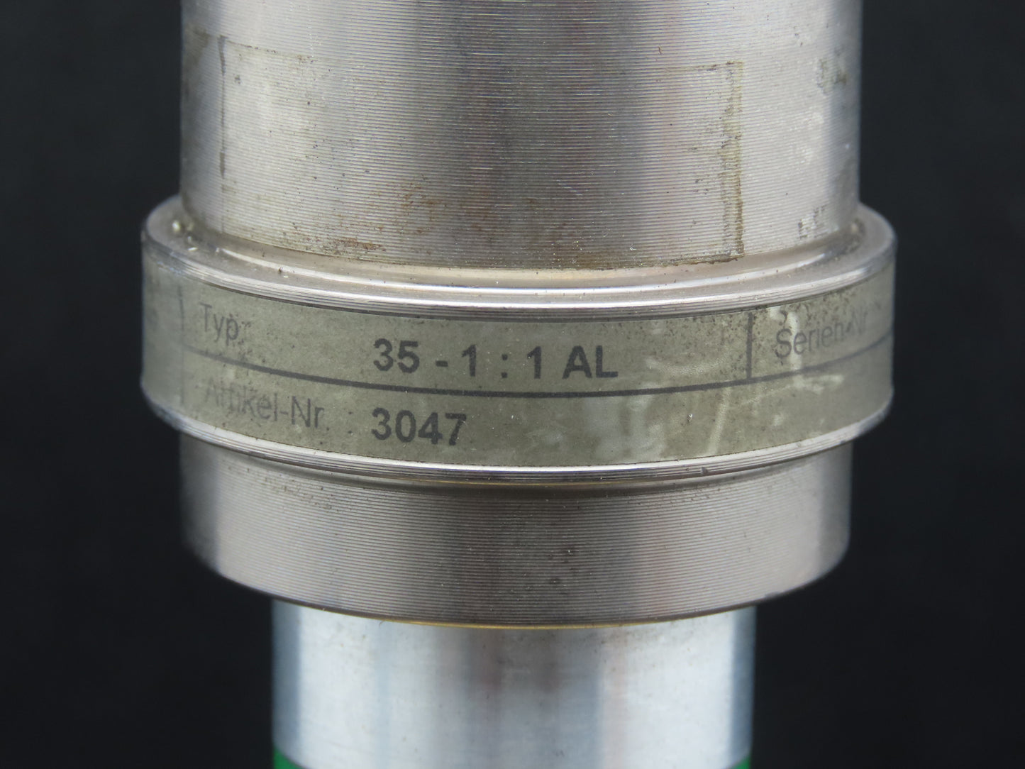 Rinco 35-1:1 AL Ultrasonic Welding Transducer Converter 35kHz Booster