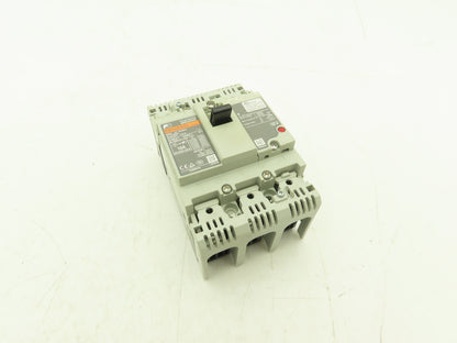 Fuji BW50RAGU3P010 3-Pole Auto Circuit Breaker 10A 500V 3Ph Molded Case Lot of 2