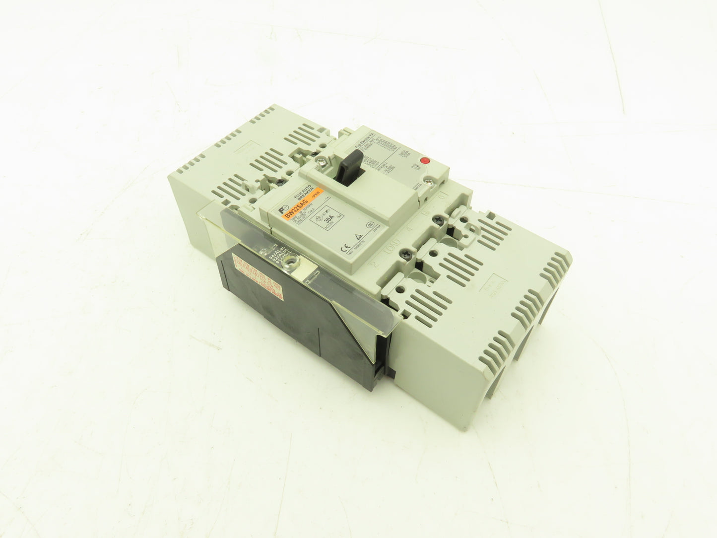 Fuji BW32SAG3P030 3-Pole Auto Circuit Breaker 30A 690V 3Ph Molded Case Lot of 2