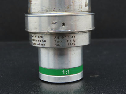 Rinco 1:1 AL Ultrasonic Welding Transducer Converter 3047