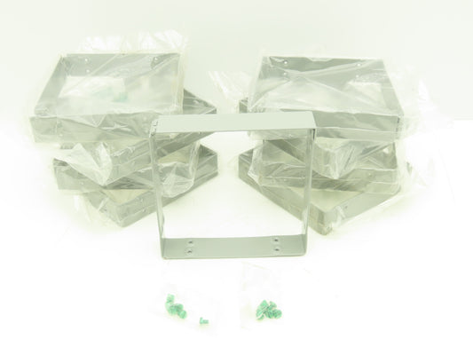 Wiegmann Hubbell C0606 N1 Hinge Screw Cover 6"x6" Wireway Connectors Lot Of 9