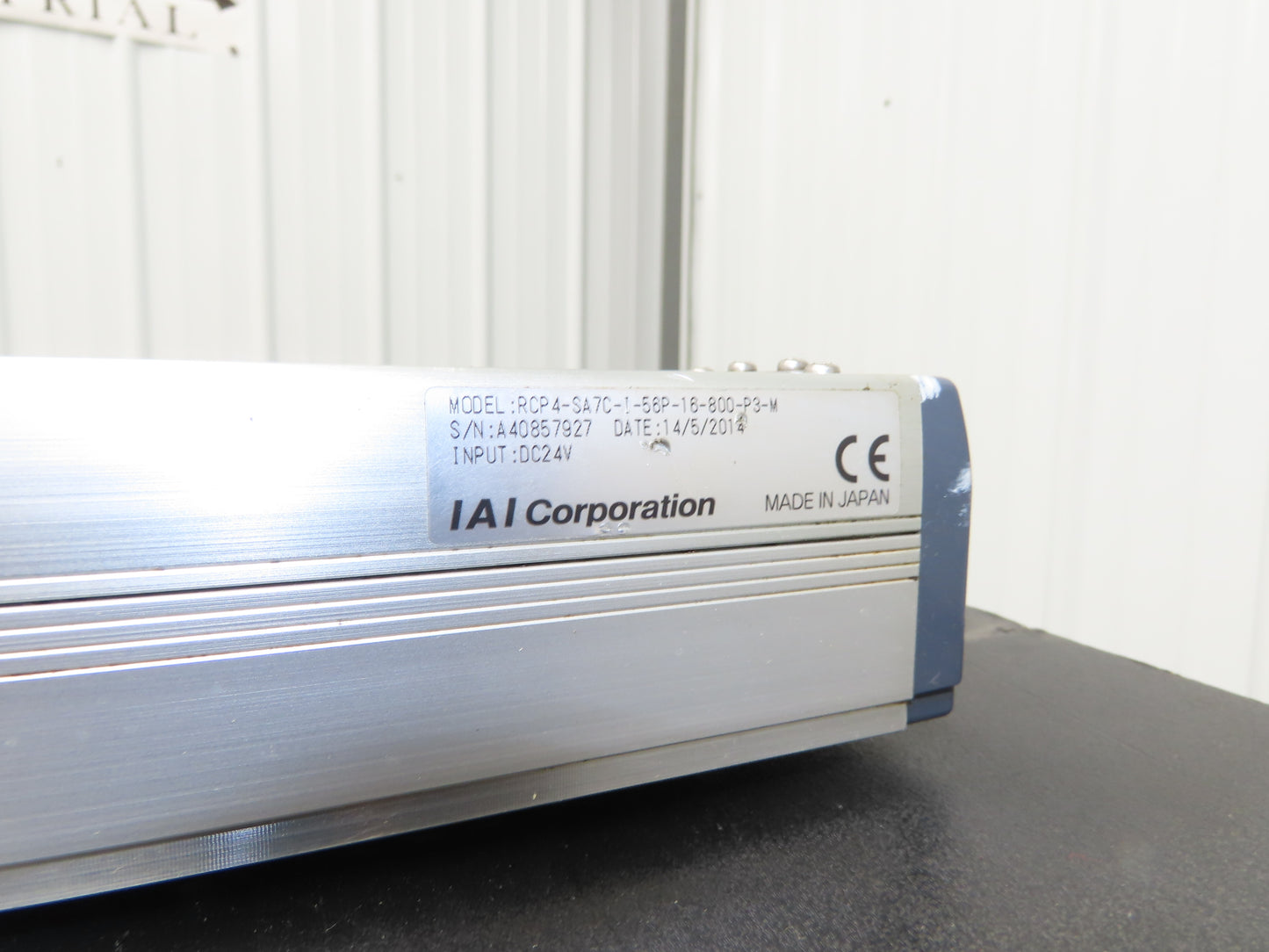 IAI RCP4-SA7C-I-56P-16-800-P3-M RoboCylinder PowerCon Pneumatic Cylinder 800mm