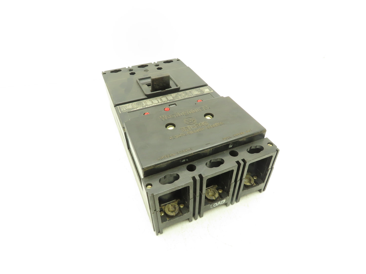 Westinghouse LA3400PRF Tri-Pac Circuit Breaker 3-Pole 400A 600VAC No Lugs