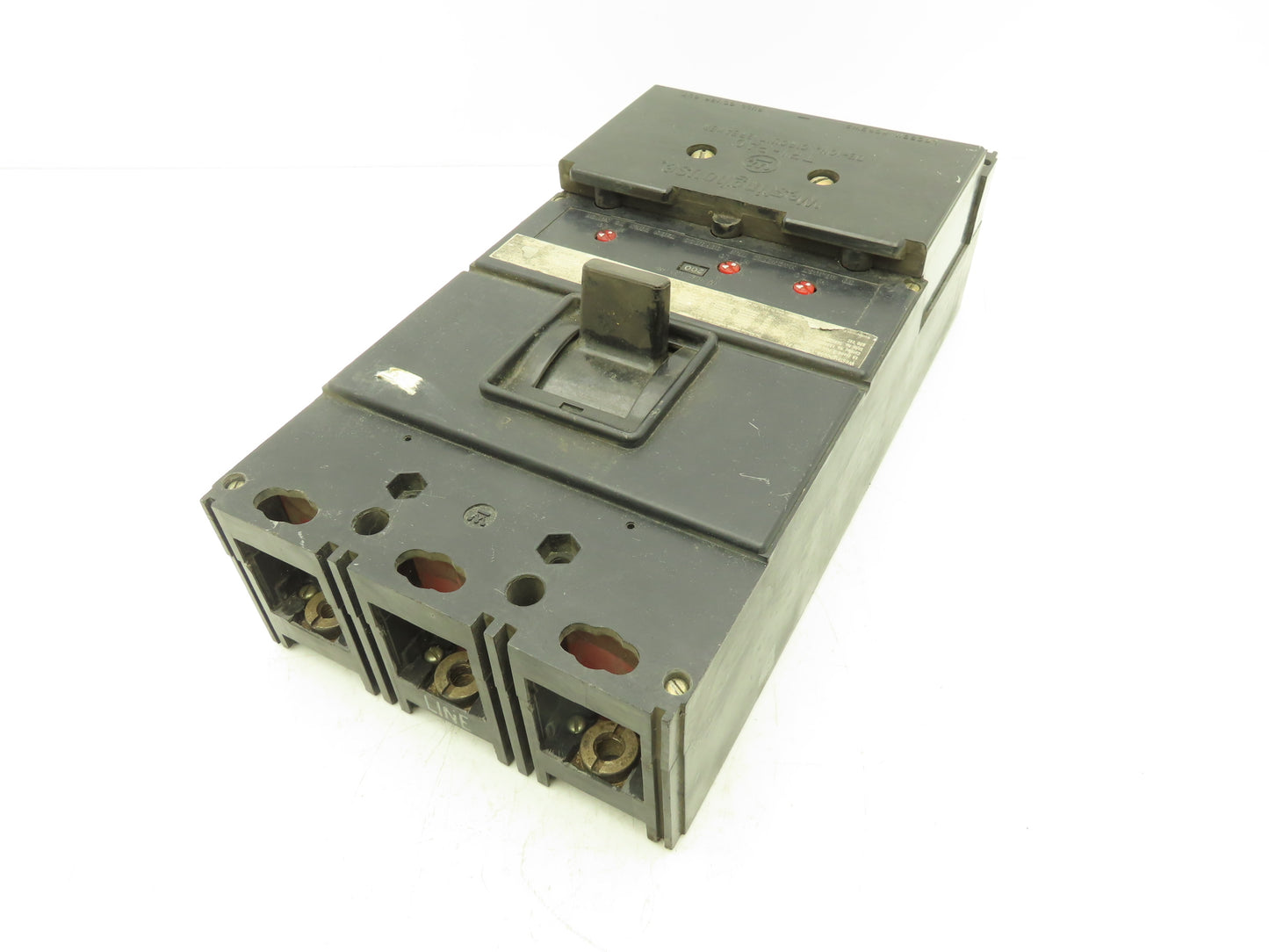 Westinghouse LA3400PRF Tri-Pac Circuit Breaker 3-Pole 400A 600VAC No Lugs