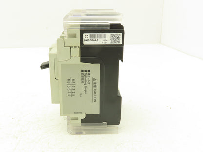 Fuji BW100AAG-3P100 3-Pole Auto Circuit Breaker 100A 500V 3Ph Molded Case