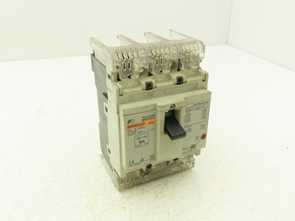 Fuji BW50AAG-3P050 3-Pole Auto Circuit Breaker 50A 500V 3Ph Molded Case