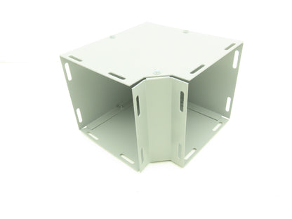 Wiegmann Hubbell L060690 N1 90 Degree Elbow Wireway 6X6 Carbon Steel Gray