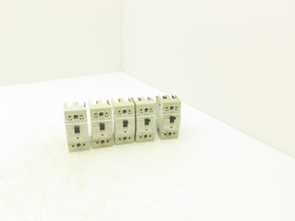 Mitsubishi NF30-FA 3-Pole No Fuse Circuit Breaker 10A 200-230V 3Ph Lot of 5
