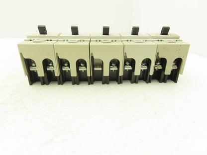 Mitsubishi NF30-FA 3-Pole No Fuse Circuit Breaker 10A 200-230V 3Ph Lot of 5