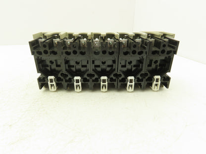 Mitsubishi NF30-FA 3-Pole No Fuse Circuit Breaker 10A 200-230V 3Ph Lot of 5