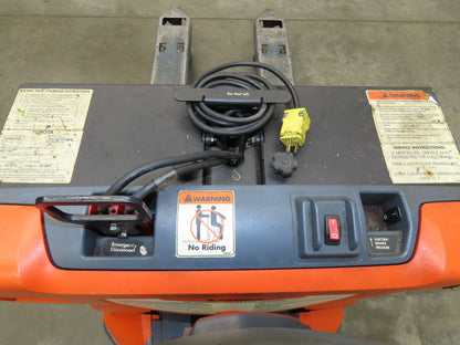 Toyota 8HBW23 Electric Walkie Pallet Jack 4500 lb 45" Forks 8.5" Lift 24V
